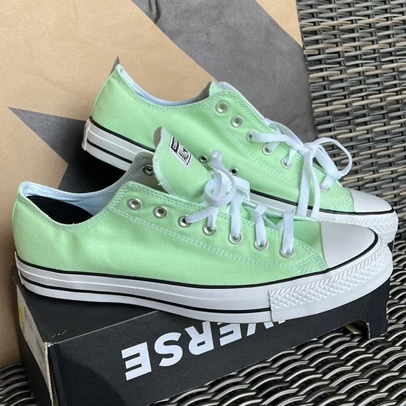 Converse CTAS OX VAPOR GREEN/WHITE/ MENS - Picture 6 of 16